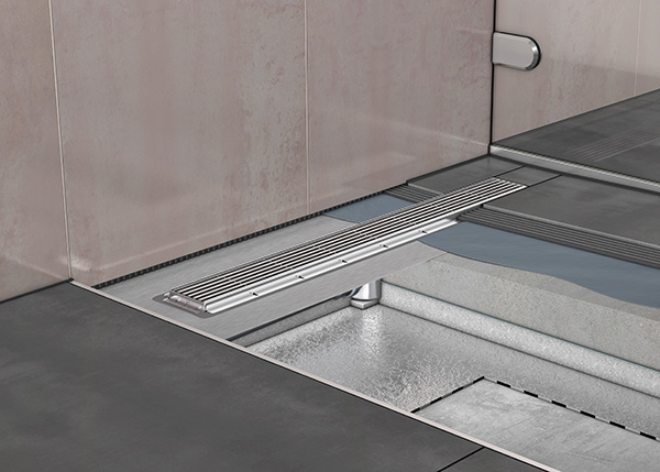 Badentwässerung Duschrinne ShowerDrain